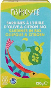 Sardine în Ulei de Măsline cu Lămâie, 100g