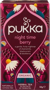Ceai pentru Somn Night Time Berry ECO, 20 Plicuri