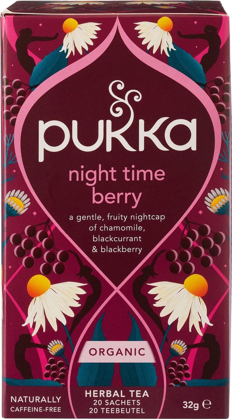 Ceai pentru Somn Night Time Berry ECO, 20 Plicuri