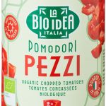 Roșii Cubulețe în Suc Tomat ECO, 400g