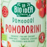 Roșii Cherry în Suc Tomat ECO, 400g