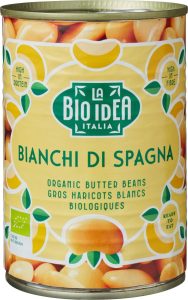 Fasole cu Bob Mare (Butter Beans) la Conservă ECO, 400g