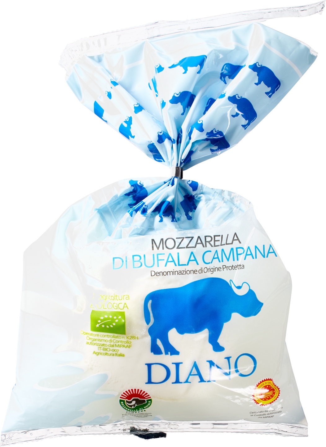 Mozzarella di Bufala Campana DOP ECO, 250g