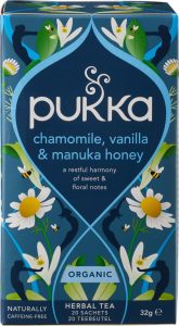 Ceai de Mușețel cu Vanilie și Manuka ECO, 20 Plicuri