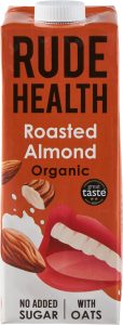 Băutură Vegetală cu Migdale Prăjite și Ovăz BIO – Rude Health, 1L