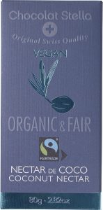 Ciocolată Vegană cu Nectar de Cocos ECO, 80g