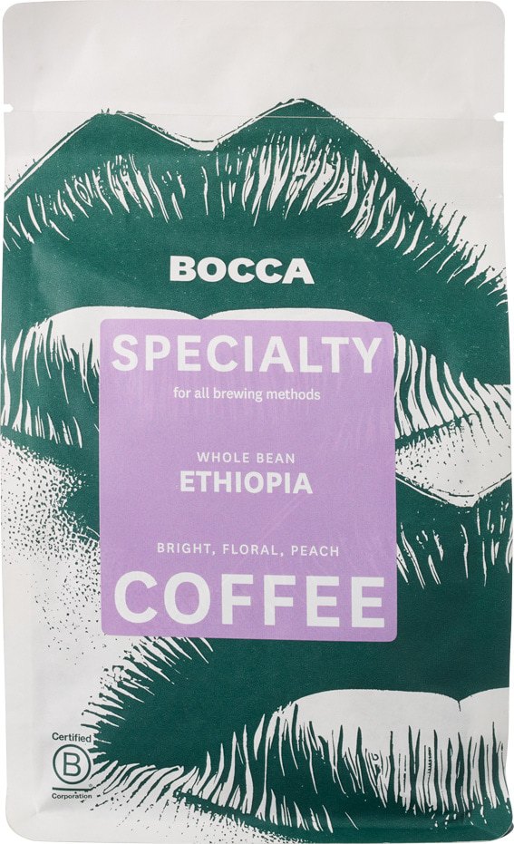 Cafea Boabe Ethiopia ECO, Bocca – 250g