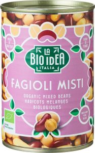 Mix de Fasole și Năut la Conservă ECO, 400g