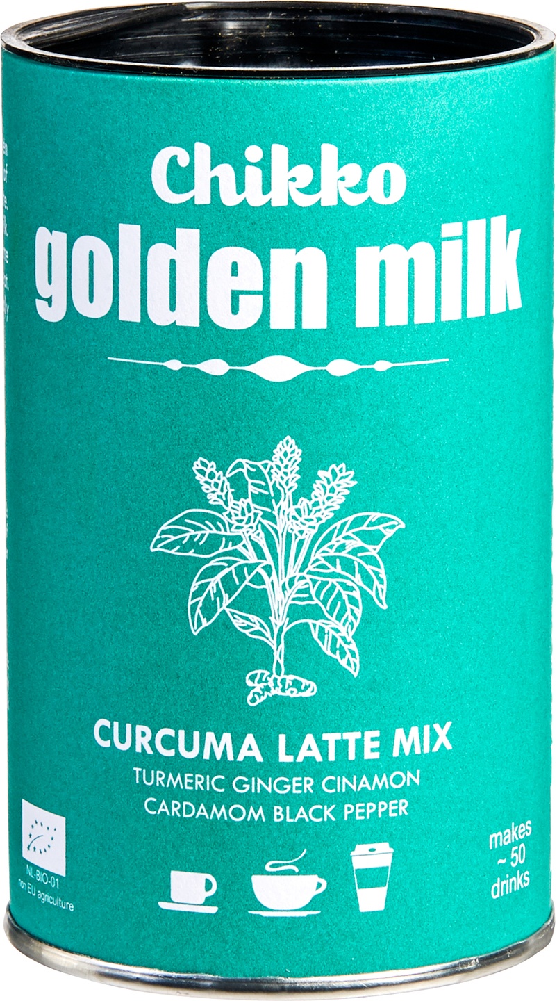 Golden Milk – Curcuma Latte Mix ECO, Chikko – 110g