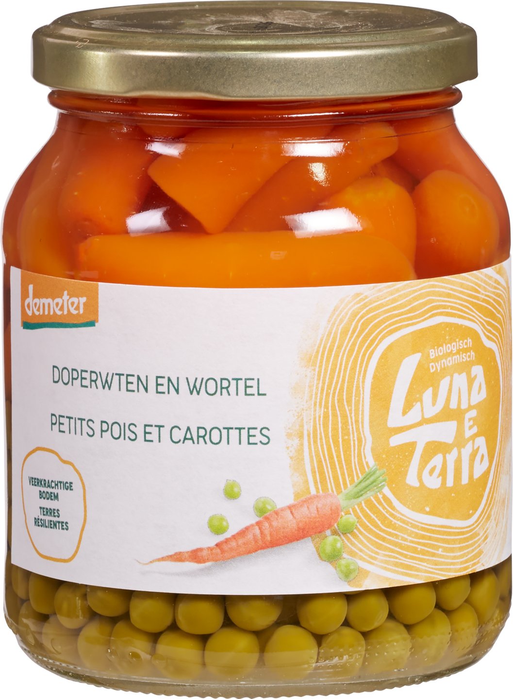 Mazăre cu Morcov ECO, 350g
