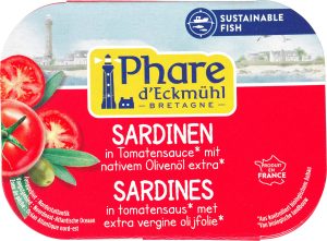 File de Sardine în Sos de Roșii, 135g