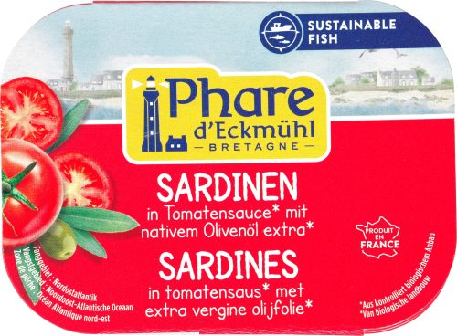 File de Sardine în Sos de Roșii, 135g