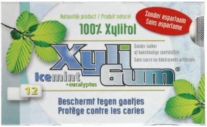 Gumă de Mestecat cu Xylitol Icemint – 12 Bucăți