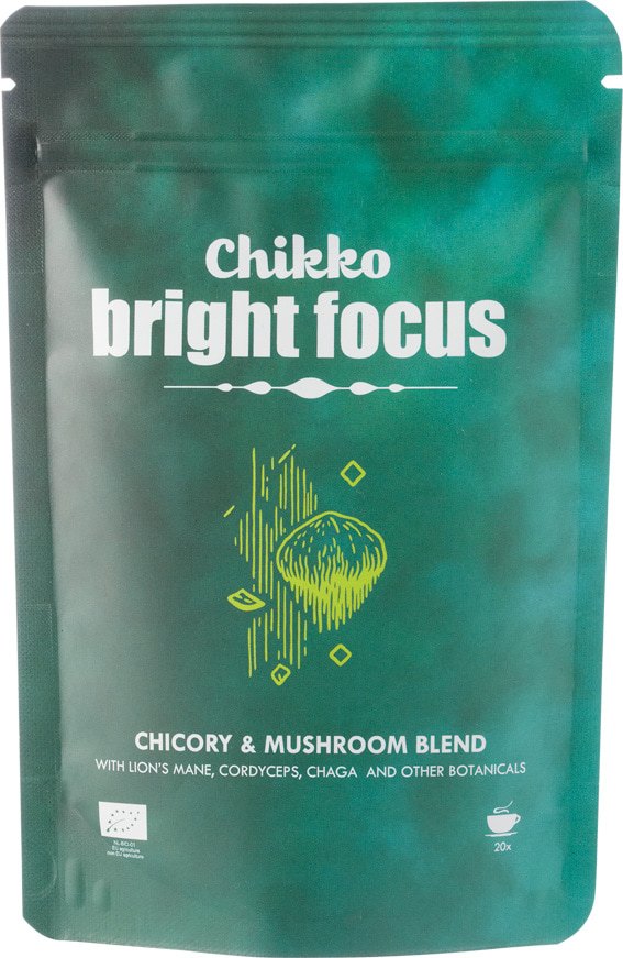Cicoare cu Ciuperci Adaptogene Bright Focus ECO, Chikko – 100g