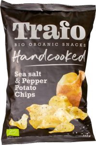 Chipsuri de Cartofi cu Sare și Piper ECO – Trafo, 125g