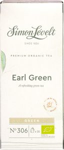 Ceai Verde cu Bergamotă (Earl Green) ECO, 20 Plicuri