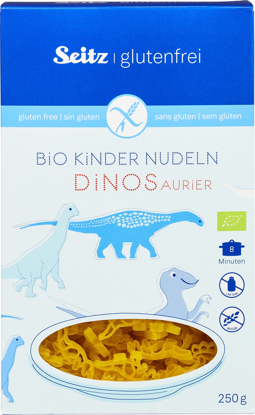 Paste Dino fără Gluten pentru Copii ECO, 250g