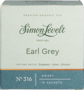 Ceai Negru Earl Grey Premium ECO, 10 Plicuri