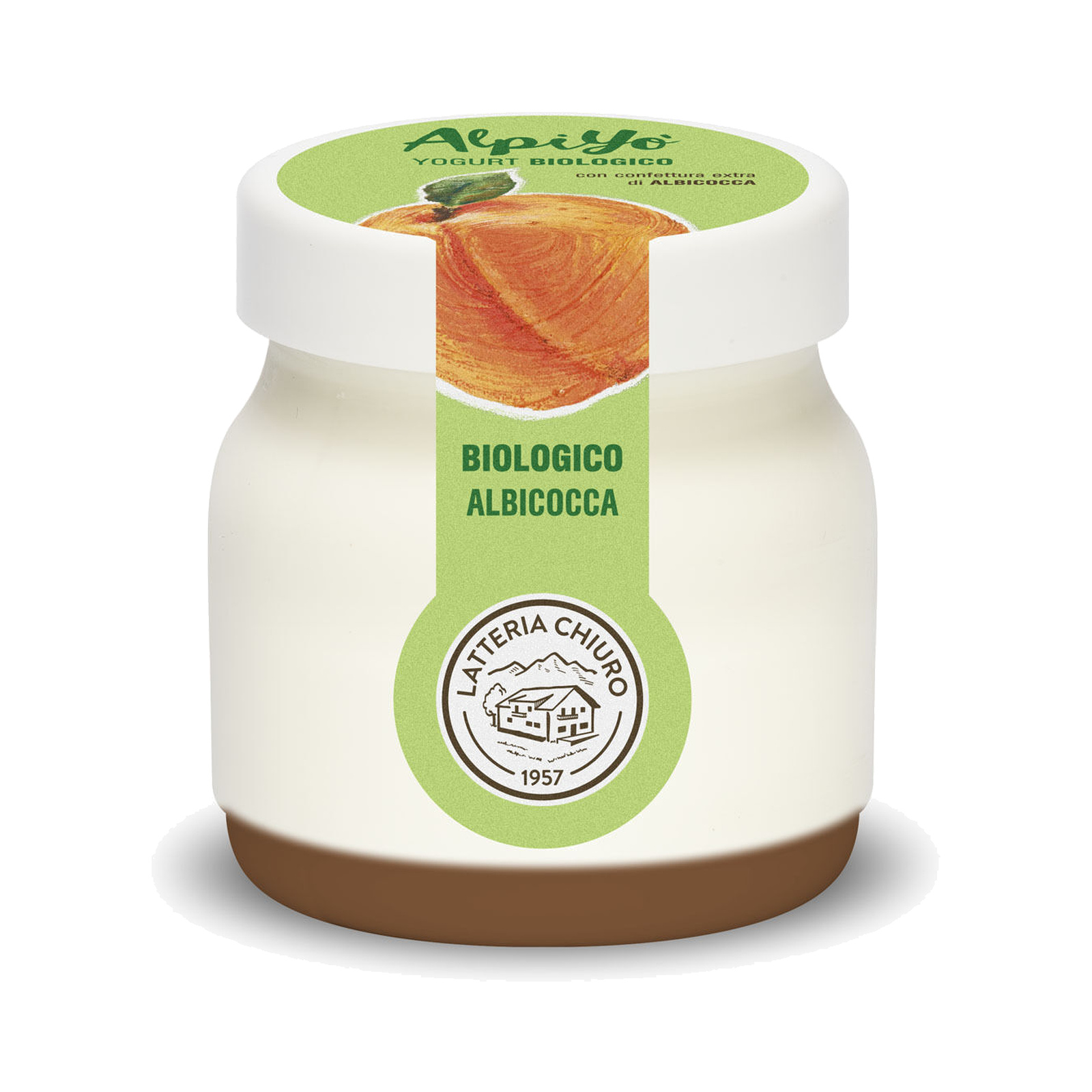 Iaurt AlpiYo cu Caise ECO, 125g