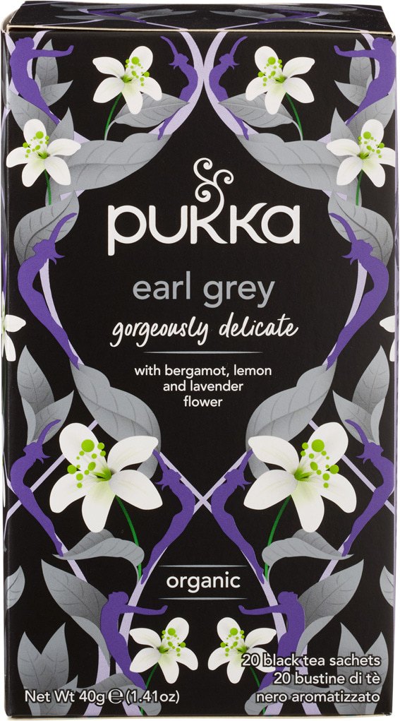 Ceai Negru Earl Grey ECO, 20 Plicuri