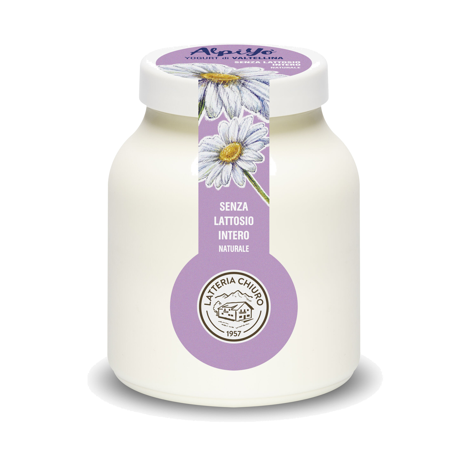 Iaurt Natural fără Lactoză AlpiYo, 500g