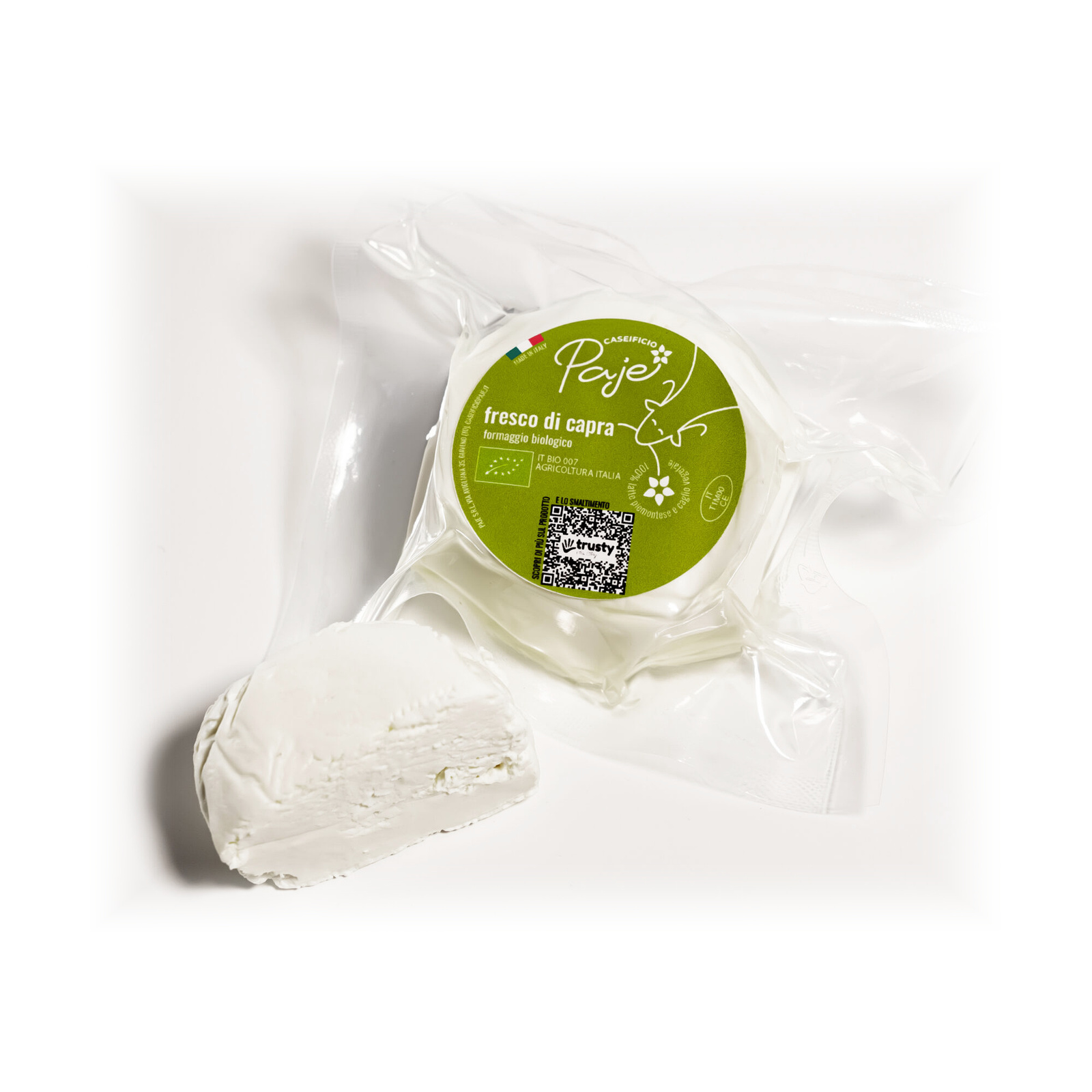 Fresco di Capra ECO – Brânză Proaspătă de Capră, 100g