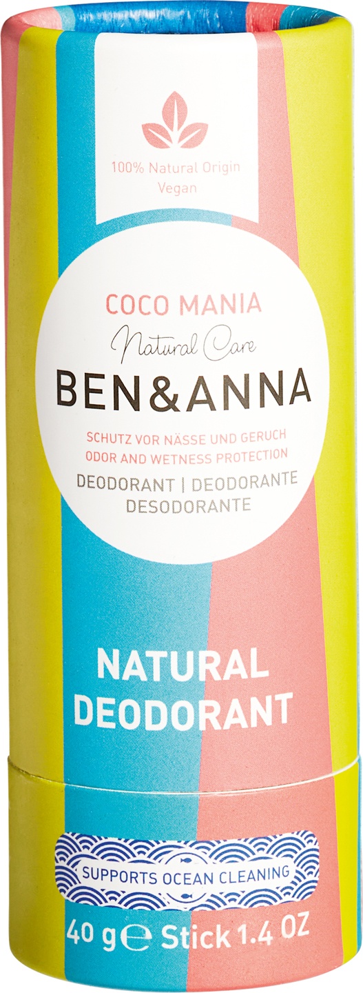 Deodorant Natural Stick Coco Mania – Ben & Anna, 60g