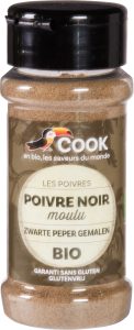 Piper Negru Măcinat ECO – Cook, 45g