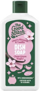 Detergent de Vase cu Flori de Cireș și Vanilie – The Good Witch, 500ml