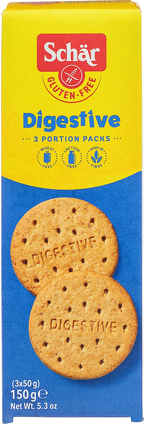 Biscuiți Digestivi fără Gluten, 150g