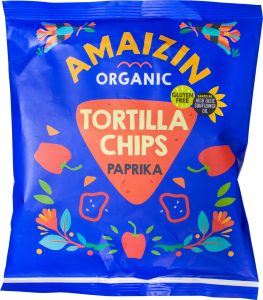 Tortilla Chips cu Ardei Dulci ECO, 75g