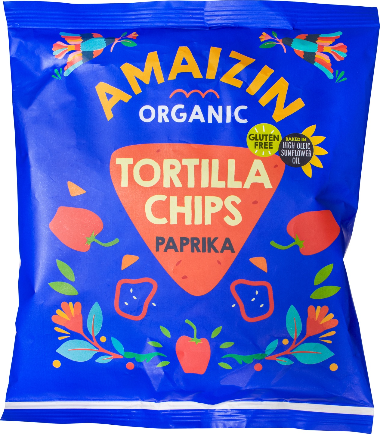Tortilla Chips cu Ardei Dulci ECO, 75g
