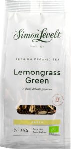 Ceai Verde cu Lemongrass ECO – Simon Lévelt, 110g