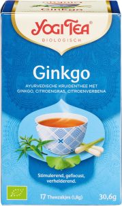 Ceai cu Ginkgo Biloba ECO – Yogi Tea, 17 Plicuri