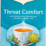 Ceai pentru Confortul Gâtului ECO – Yogi Tea Throat Comfort, 17 Plicuri
