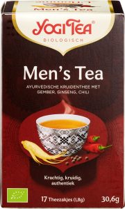 Ceai pentru Bărbați ECO – Yogi Tea Men's Tea, 17 Plicuri