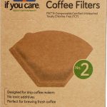 Filtre de Hârtie pentru Cafea Nr. 2 – 100 Bucăți