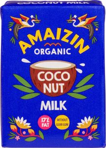 Lapte de Cocos pentru Gătit BIO – Amaizin, 200ml