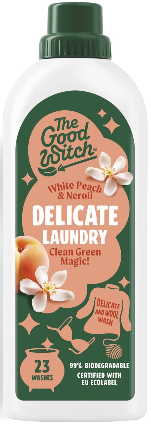 Detergent pentru Lână și Rufe Fine cu Piersică Albă și Neroli – The Good Witch, 1L
