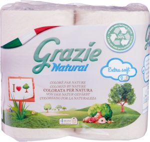 Hârtie Igienică 3 Straturi – 4 Role