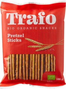 Sticks de Pretzel BIO (Sărate) – Trafo, 100g