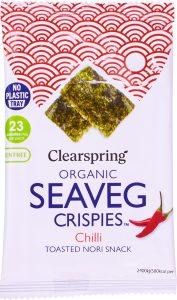 Chipsuri de Alge Nori cu Chilli ECO, 4g