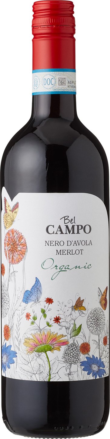 Vin Roșu Nero d'Avola & Merlot ECO, Bel Campo – 750ml
