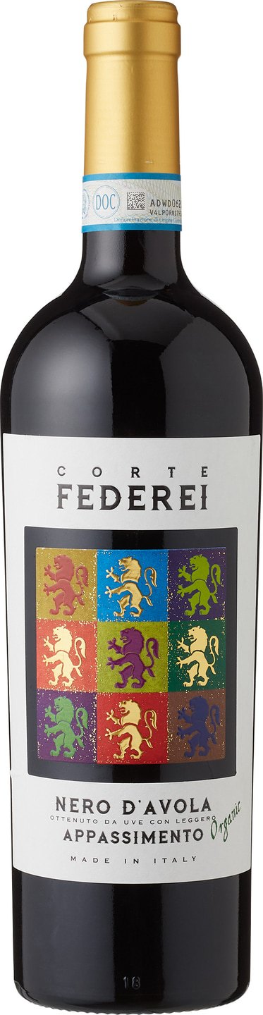 Vin Roșu Nero d'Avola Appassimento DOP ECO, Bel Campo – 750ml