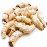 Cornulețe Fragede de Post cu Gem și Nucă – Nasul Roșu, 200g