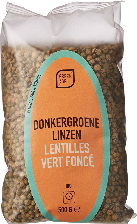 Linte Franțuzească Verde Închis ECO, 500g