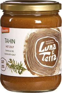 Pastă de Susan (Tahini) cu Sare ECO & Demeter, 500g
