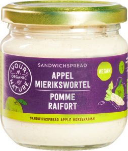 Pastă de Hrean cu Măr pentru Sandviș ECO, 180g