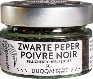 Piper Negru Boabe Tellicherry ECO, 50g